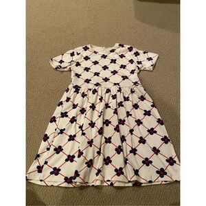 Mini Rodini Knit Floral 8y dress